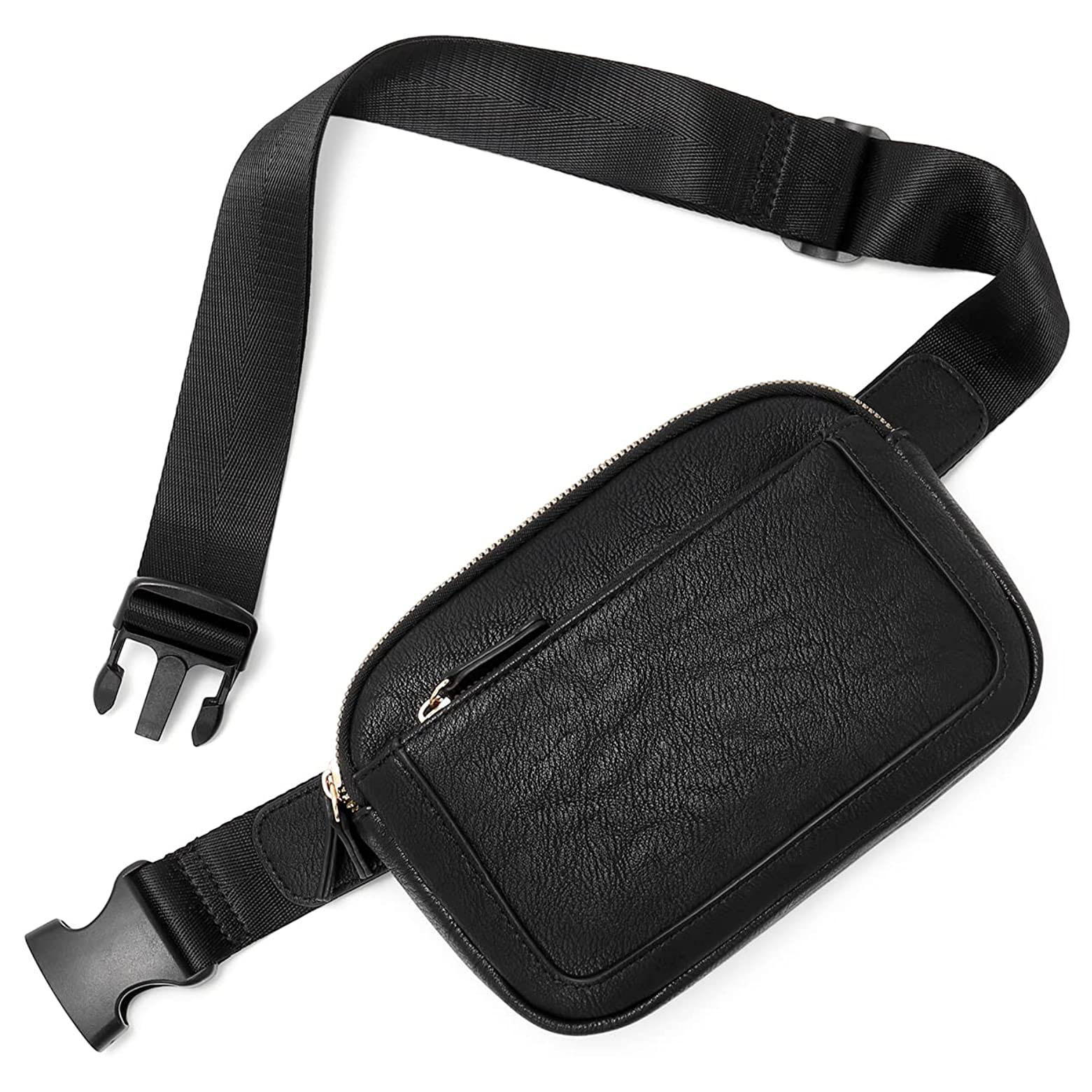 En stock venta al por mayor Amazon nuevo bolso de mensajero transfronterizo bolso de la cintura correa de hombro ajustable bolso de la cintura de las mujeres de cuero artificial