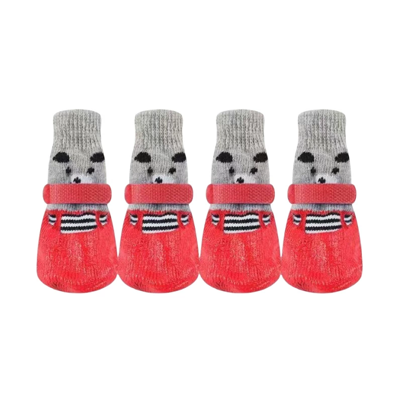 Защитные накладки на лапы для собак (померанский шпиц, голден ретривер, пудель), водонепроницаемые носки-обувь для средних пород, защита от царапин