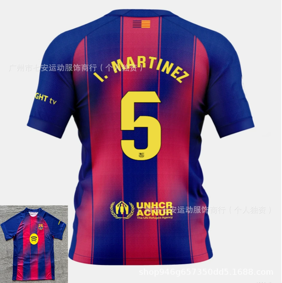 Версия футбольной формы 25-26 Тайланд Tottenham Son Heung-min Barcelona Yamal Manchester City Haaland Marseille home and away jersey