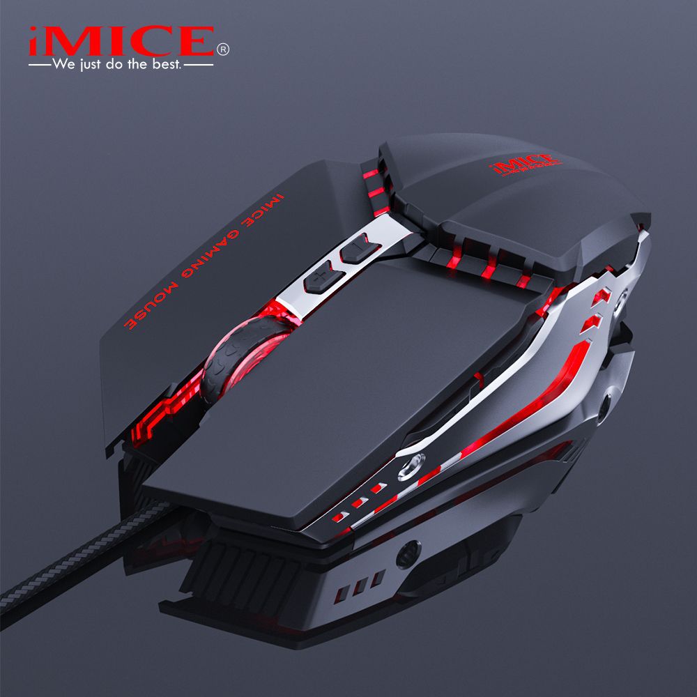 IMICE model T80 wired esports game mouse, Jedi survival chicken eating mechanical macro mouse_voghion.com