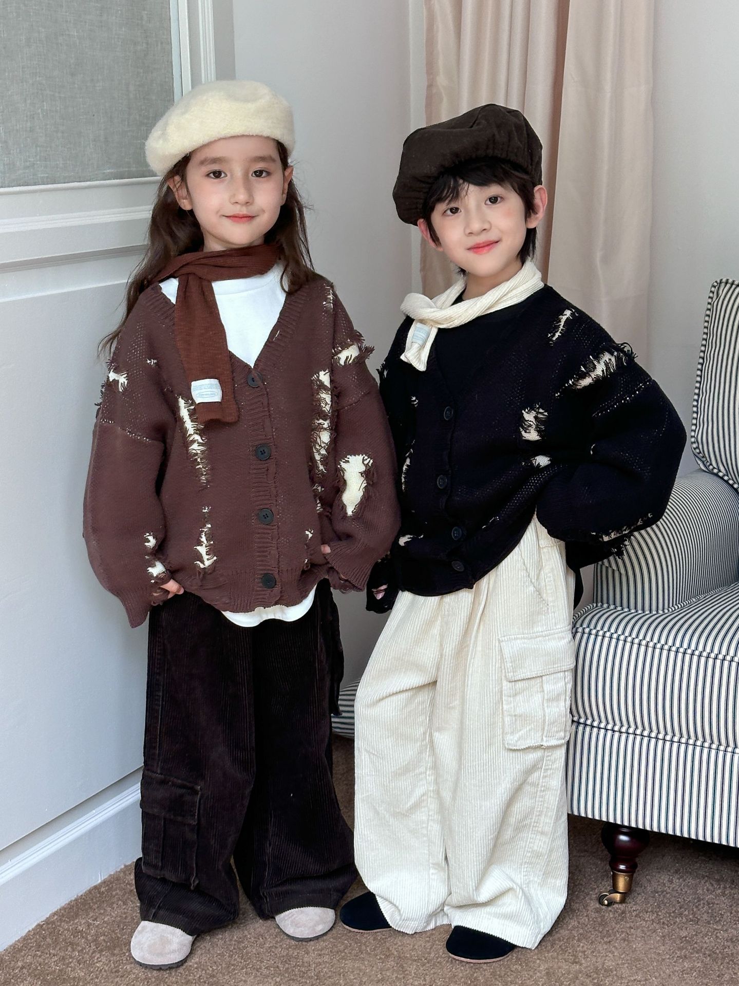 Autumn children's design sweater