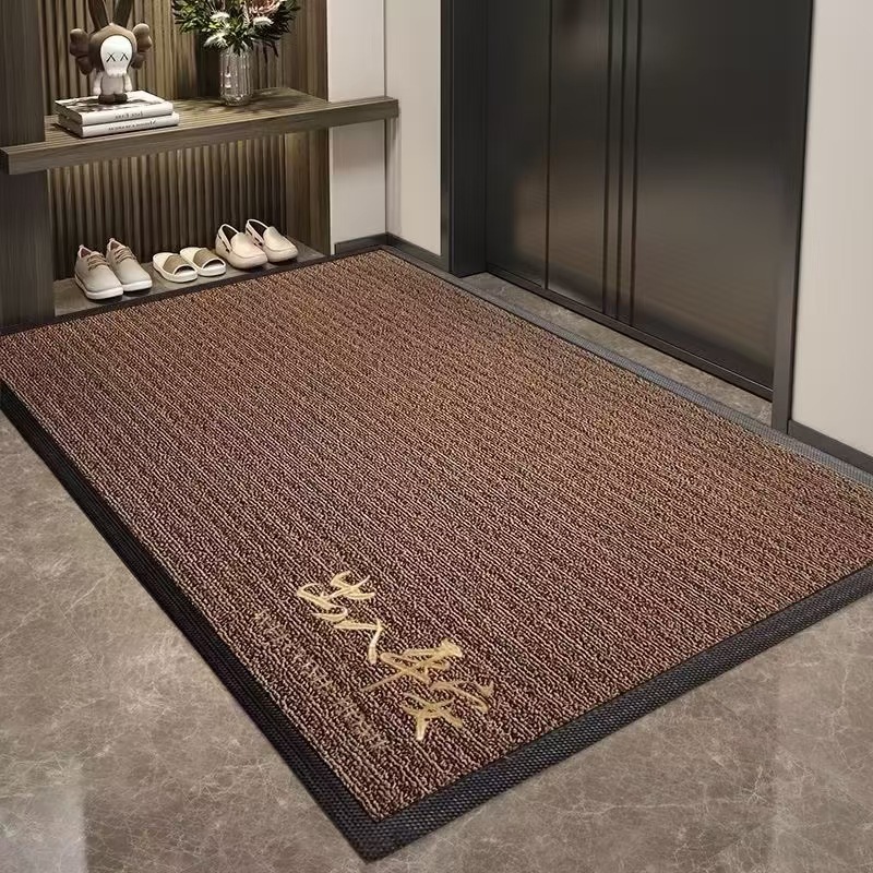 Entrance Door Loop Pile Rug, Outdoor Door Mat, Non-Slip Mat for the Main Entrance, Kitchen Mat, Linen Bathroom Mat