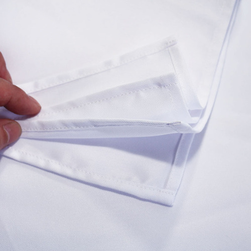 Factory direct supply of plain nylon solid color placemats and polyester napkins for hotel restaurant wedding banquet sites