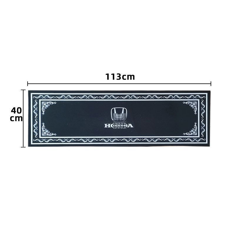 Cojín de pie para automóviles comerciales ligeros de lujo de alto nivel, alfombra a prueba de polvo y antipatadas, accesorios de decoración para automóviles