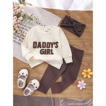 N 78018 Casual letter sweatshirt sets ������ĸ������װ