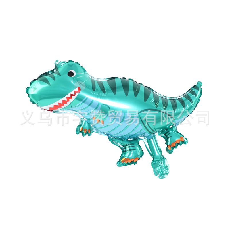 Mini bola de dibujos animados animal calle venta código de exploración pequeño regalo bola de ola bola interior bola de aluminio globo de película globo de empuje