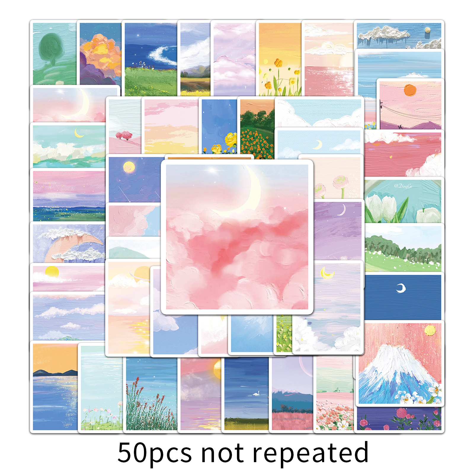 50 풍경 유화-343