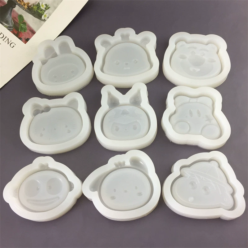 Cartoon silicone mold, aromatherapy, storage system, DIY