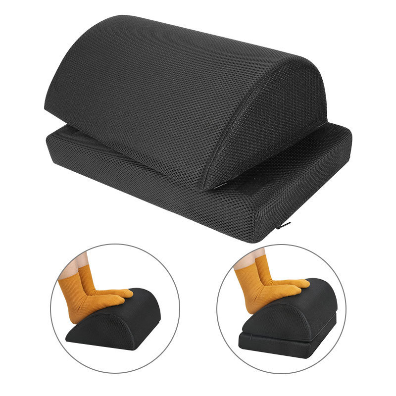 Venta caliente transfronteriza Oficina resto pie pad Amazon casa semicilíndrico pie almohada pie resto alto rebote pie pad
