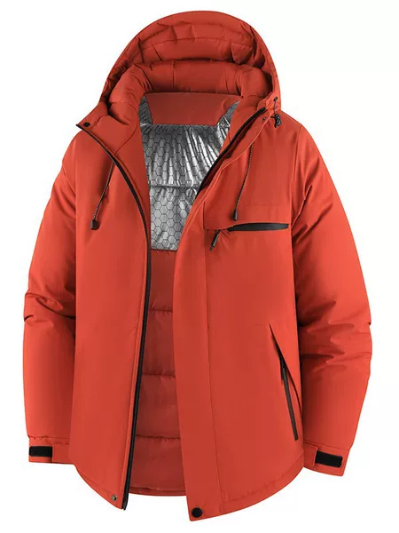 2026 new winter outdoor casual sports windbreaker, featuring fleece and graphene technology, a high-quality cotton jacket for couples