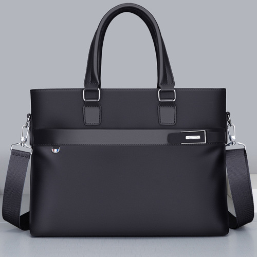 New Men's Waterproof Canvas Business Laptop Bag Briefcase Office Bag Crossbody Bag