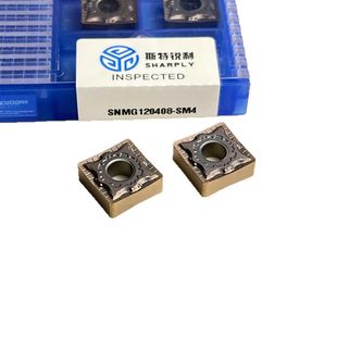 Cnmg/Snmg120408-Sm4 Turning Inserts Stainless Steel 316 Machining Flange Processing Cnc Blades