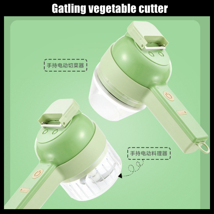 Gatling vegetable cutter wireless electr...