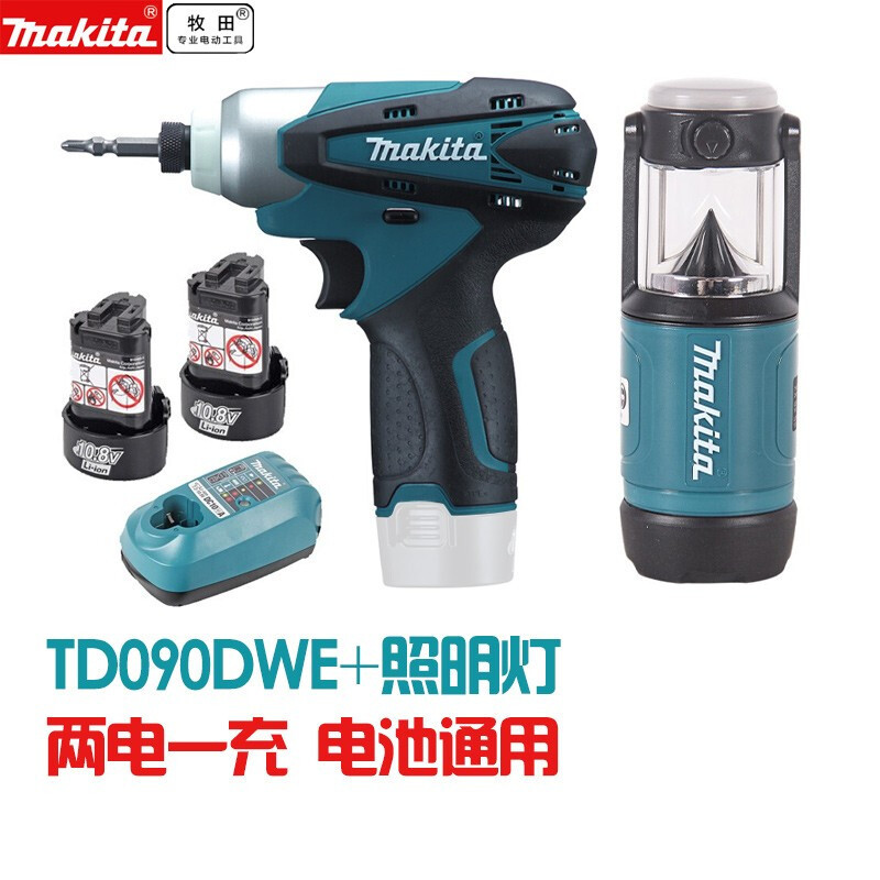 10.8V destornillador eléctrico recargable de perforación eléctrica de litio herramientas eléctricas TD090DW