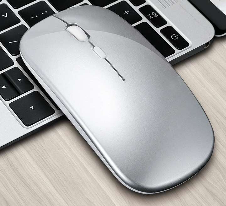 Тонкая мышь с зарядкой, Bluetooth, 0 шт., 4G
