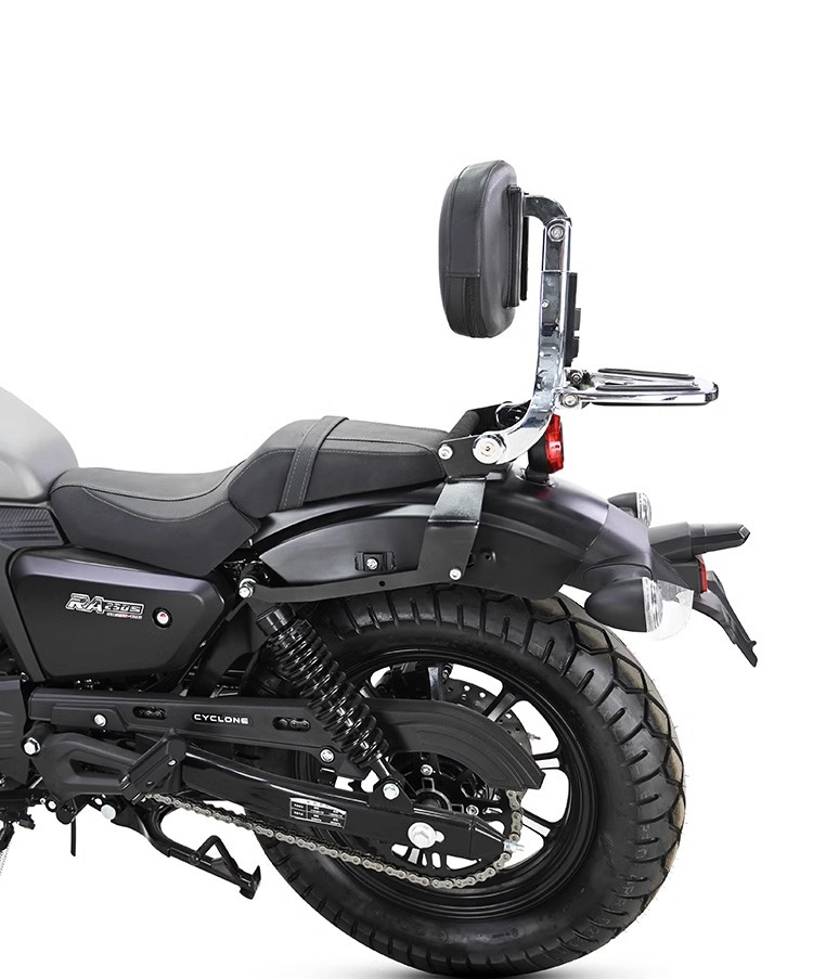 Muscle car wolf applicable to saikelon RA250 multi-function folding backrest adjustable backrest modified tail shelf tail