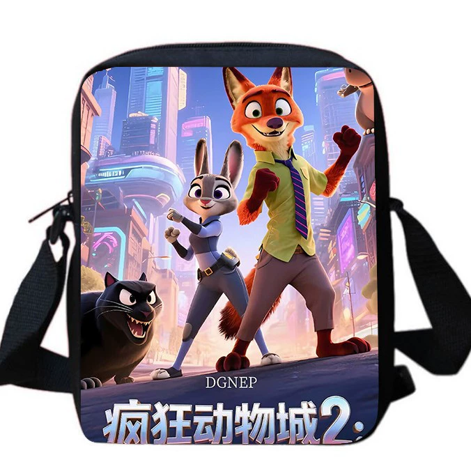 Кроликоподобная Зootopia 2-Зootopia 2r периферийная мультяшная печать на плечо через плечо сумка горячий продажа новый продукт запущен