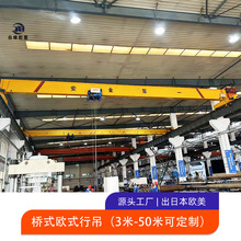 峰翔智能欧式单梁行车10吨桥式起重机车间天车吊洁净车间适配