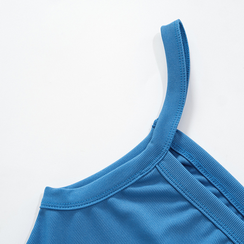 Fashion Solid Color Diagonal collar Sleeveless Patchwork Spandex Polyester Maxi Long Dress A-Line Sk