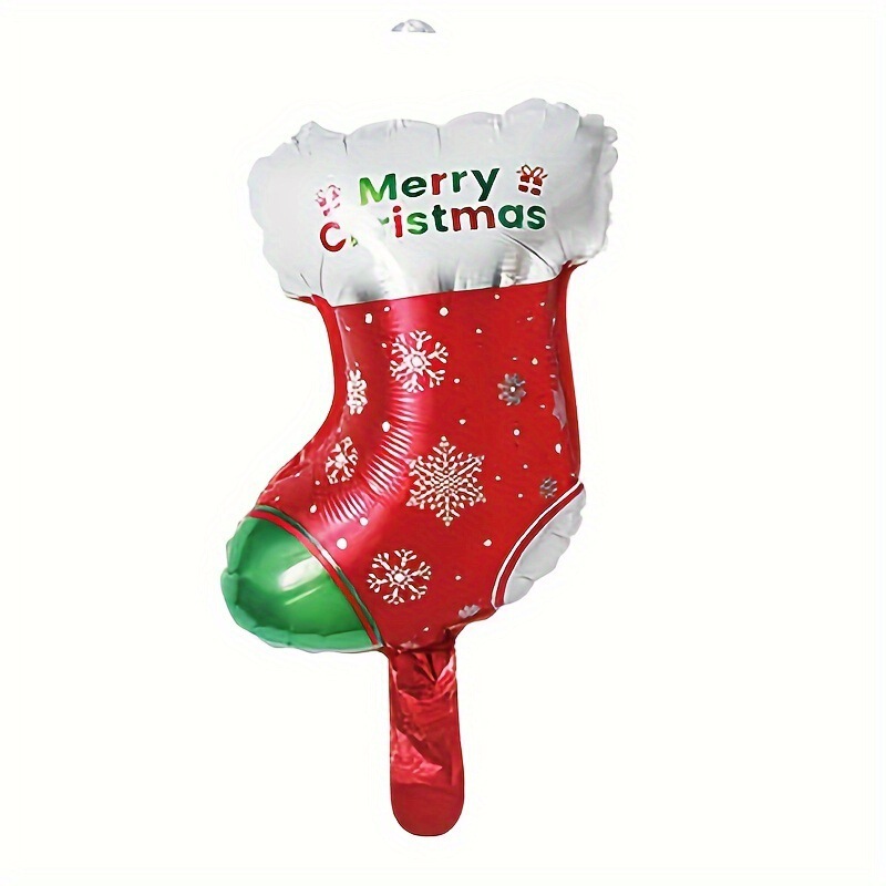 クリスマス長棒頭飾りサンタクロースミニ風船クリスマスツリー打撃棒風船クリスマス雪だるまヘラジカ|undefined