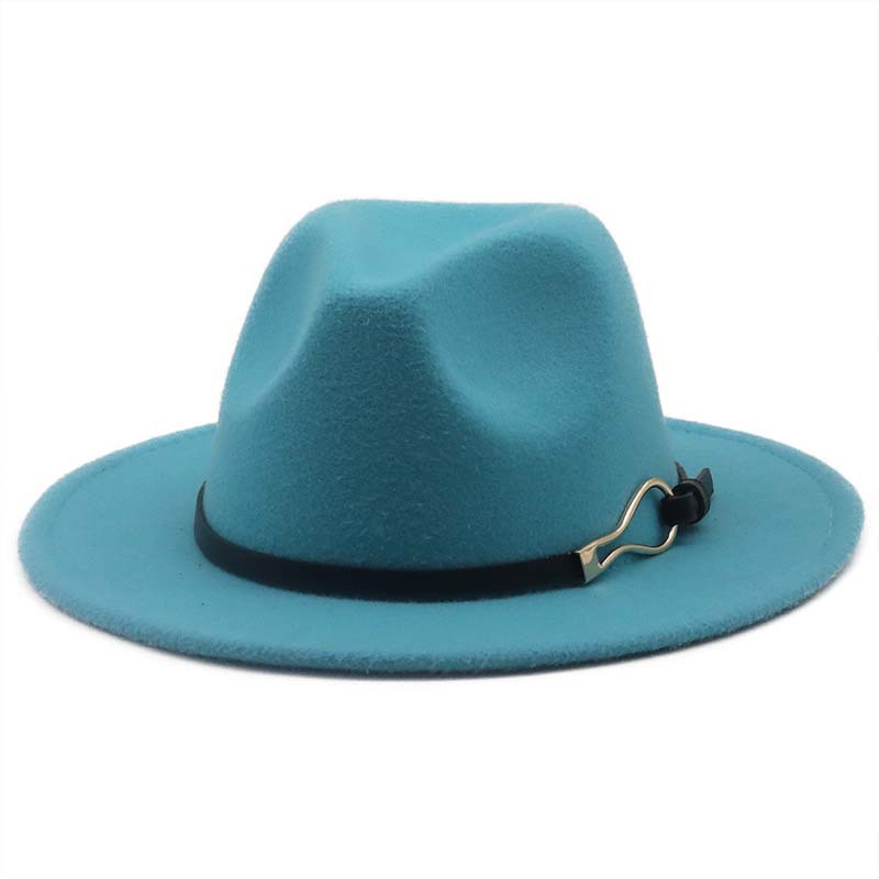 Retro Bright Color Jazz Woolen Hat Wholesale Nihaojewelry display picture 13