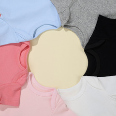 OEKO Cross-border Amazon Newborn Baby Clothes Summer Girls Pajamas All-in-One Bodysuit Baby Romper