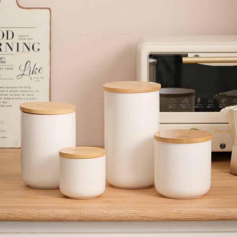 Ceramic Sealed Storage Jars, Grain Sealed Jars, Storage Jars, Household Sugar Jars, Coffee Jars, Food Storage Jars, Tea Jars