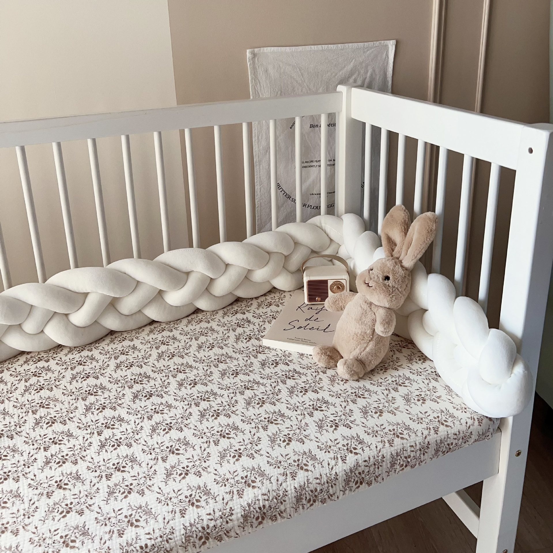 Baby Spliced ​​Bed Fitted Bed Sheets, Cotton Bed Sheets, Newborn Baby Gauze Bedspread, Kidsren's Mattress Cover, Wholesale Category a