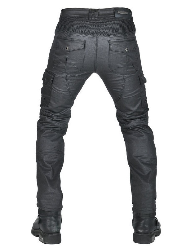 VOLERO motocicleta retro pantalones vaqueros recubiertos de equitación multi-bolsa pantalones de herramientas motocicleta anti-caída pantalones de silicona equipo de protección