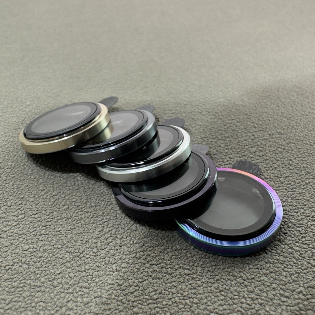 Adecuado para iPhone15 Eagle Eye lente anillo Apple 15Pro Eagle Eye convexo paso protector de cámara de dos colores