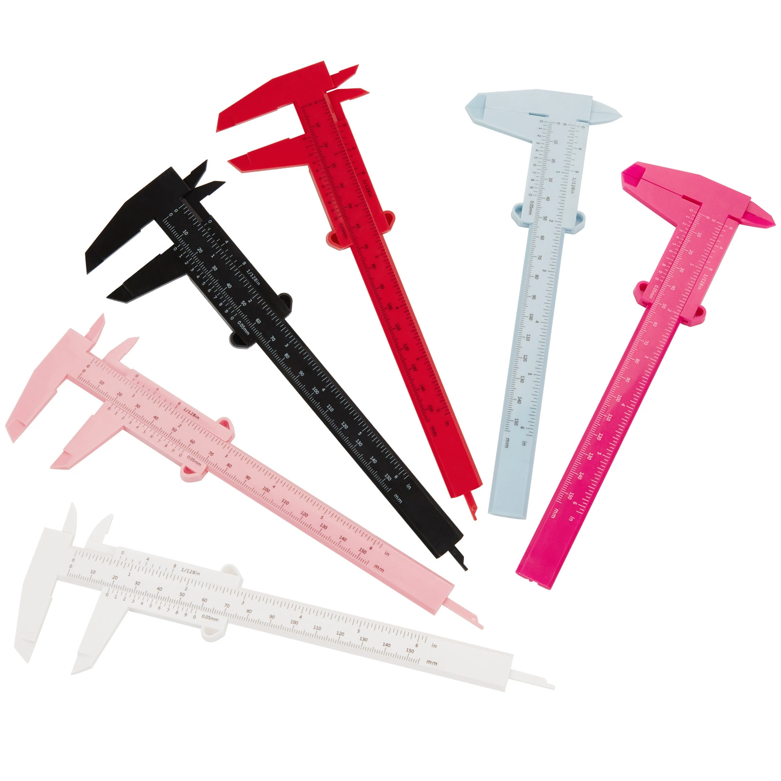 Пластиковые штангенциркулы Высокая точность домашнего мини-мини-игра в орех ювелирные изделия