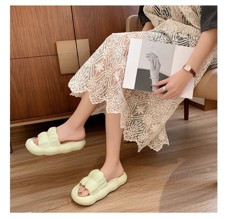Women Slippers Flip-Flops Pool Rubber Leather Quick Drying Sandals_voghion.com