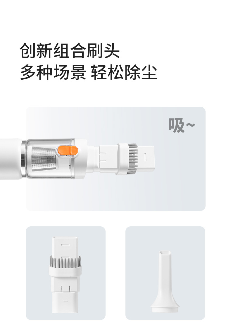 Cross-border car vacuum cleaner with super powerful suction, handheld small vacuum cleaner for cars, household vacuum and blower combo, wholesale