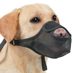 Dog New Muzzle Mesh Breathable Safety Anti-Bite Anti-Bark Anti-Eating Ready-Made Wholesale Pet Supplies Pet Dog