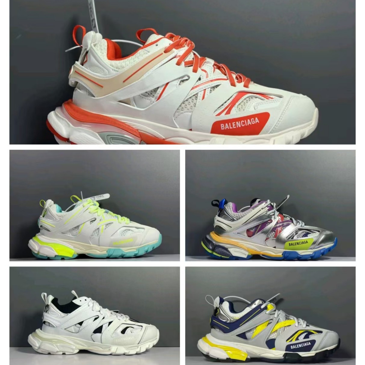 Paris third-generation dad shoes track3.0 men's and women's retro trendy sneakers, fashionable casual height-increasing sports shoes for foreign trade