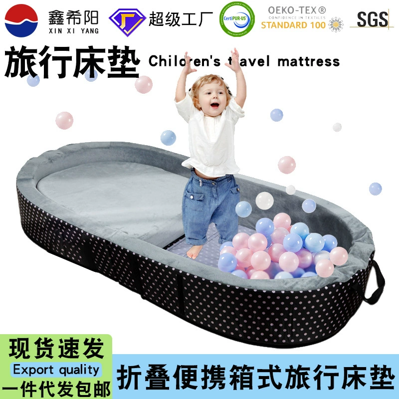 Детская сумка для путешествий кровать высокой плотности губка младенец складной матрас пены бассейн игровая комната Mattress