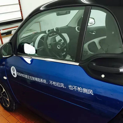 Smart Exterior Modification: Door Handles, Şüşə kənarı xromları/moldingləri - electroplating-lower-windowstainless-steel-2