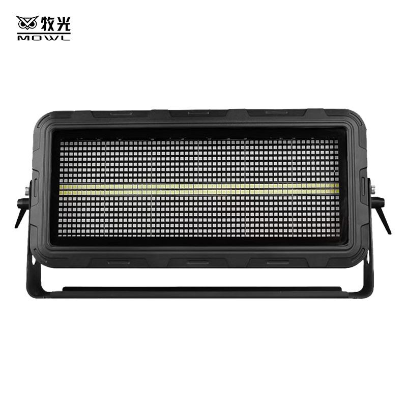 1080 lámparas estroboscópicas impermeables de alta potencia RGBW estroboscópicas de fondo de color completo lámpara de teñido al aire libre iluminación del escenario de carreras