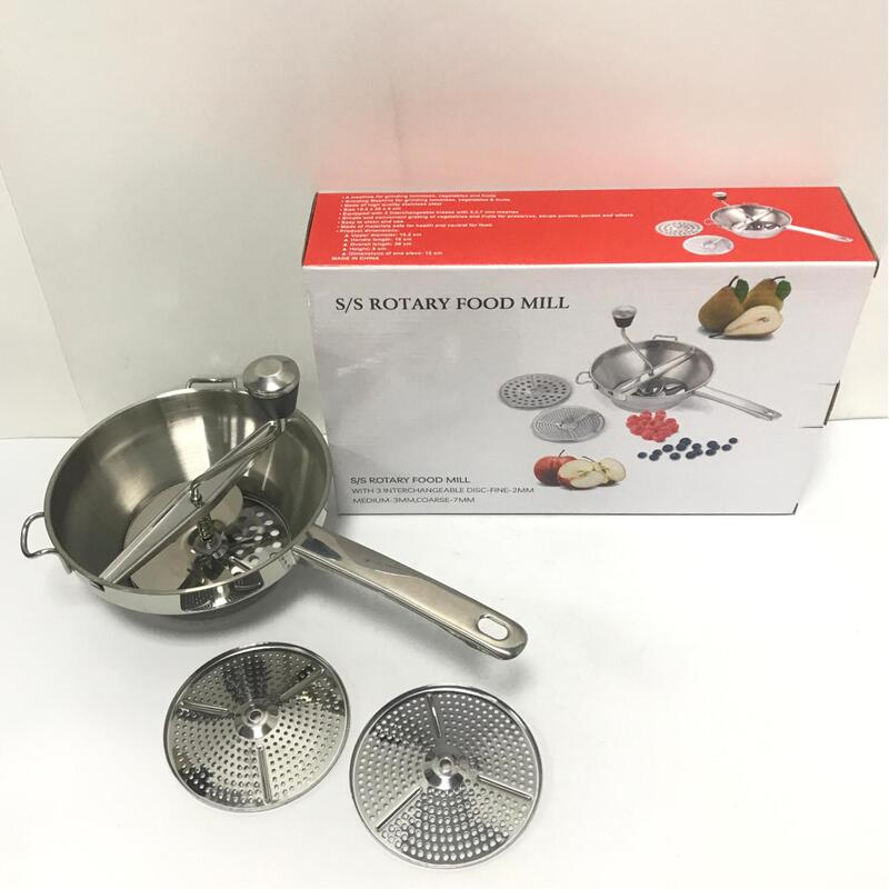 管柄果酱磨不锈钢手动蔬菜搅拌器果酱磨泥器土豆泥磨 手动搅菜器|undefined