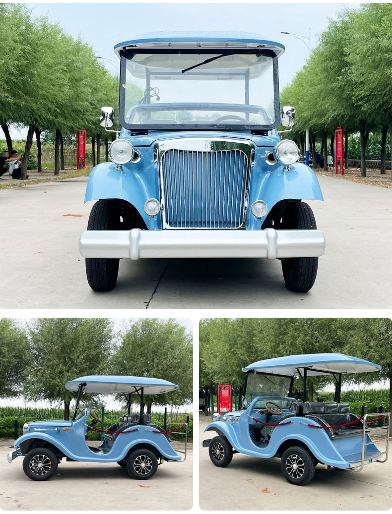 Tourist Sightseeing Vehicles in Scenic Areas, Golf Carts, Property Patrol Vehicles, Factory Reception Vehicles, Four-Wheel Electric Sightseeing Vehicles