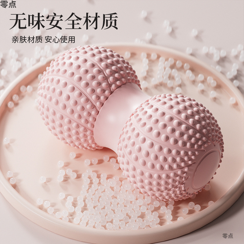 筋膜ボール、ピーナッツボール、フットマッサージボール、首膜筋弛緩、腰、背中、足裏、経膜ボール、ヨガフィットネスボール|undefined