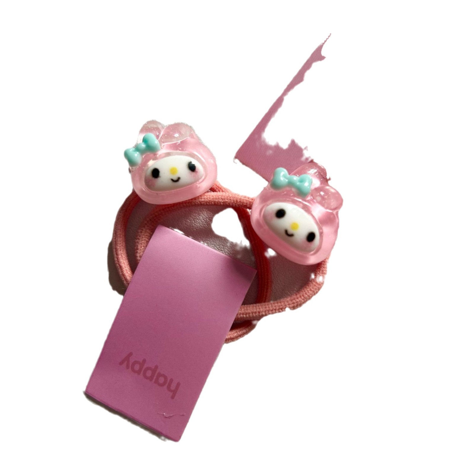 Niños lindos Kulomimi pequeña banda de goma bebé dibujos animados cuerda para el cabello niña atada pelo anillo para el cabello adornamiento para el cabello bebé