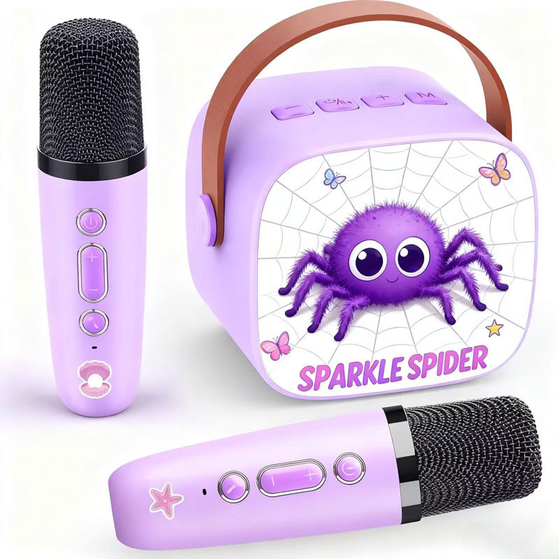 Bluetooth Speaker Wireless Karaoke Microphone Heavy Bass Singing Device Cross-Border P2/K1_voghion.com