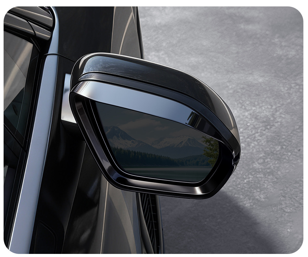 Suitable for 26 Models of Nio Es8 Rearview Mirror Rain Shield Frame, Rearview Mirror Rain Guard, Reflector Rain Cover, Modification Special