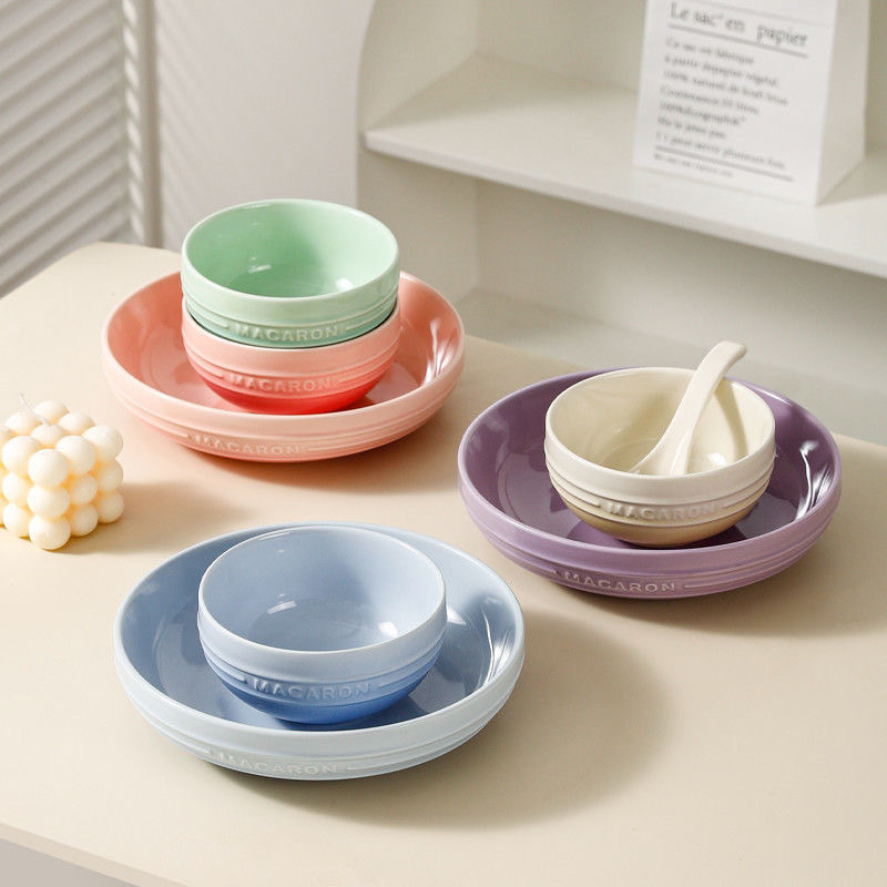 Dinnerware Set for Home Use, 2026 New Model, Light Luxury High-End Plates and Bowls Set