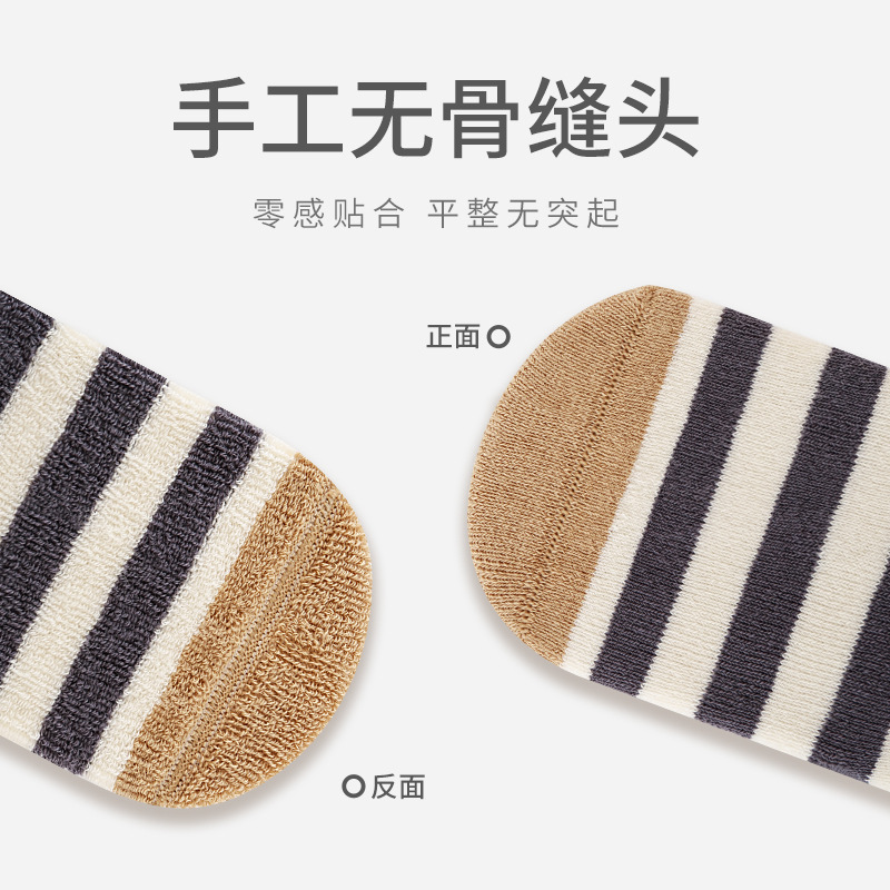 2023 Otoño e Invierno Nuevos calcetines para bebés engrosados Terry infantil recién nacido bebé recién nacido sin hueso calcetines de media pantorrilla