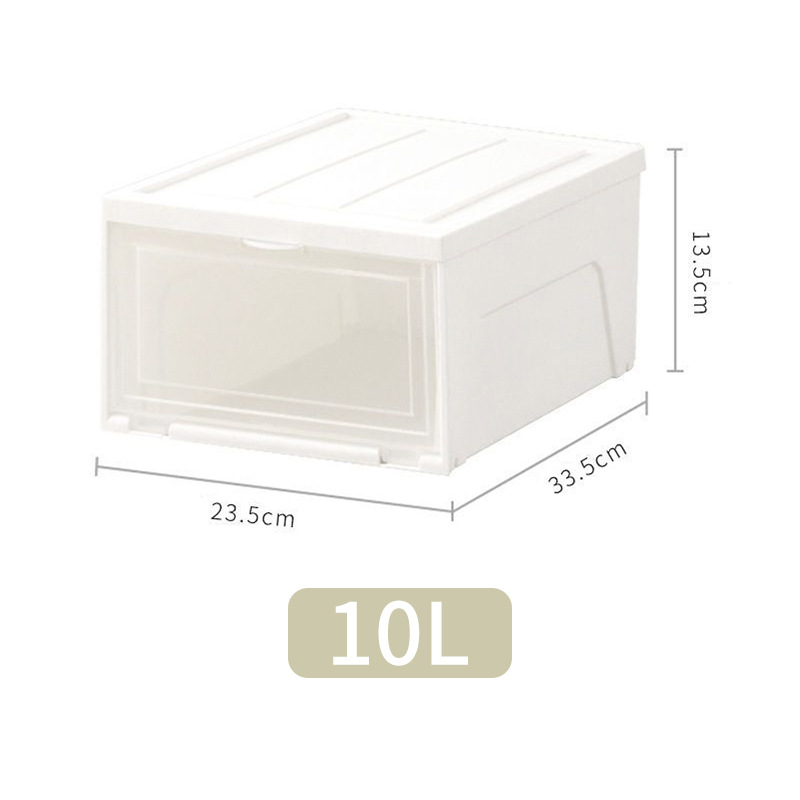 Gran caja de zapatos plástico colección y acabado zapatillas engrosada apilable fábrica pelo liso transparente