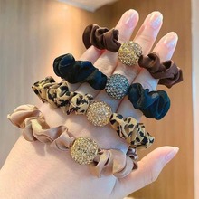 皮筋女扎头发成成人高弹力马尾小肠圈头绳耐用水钻发绳百搭新款发