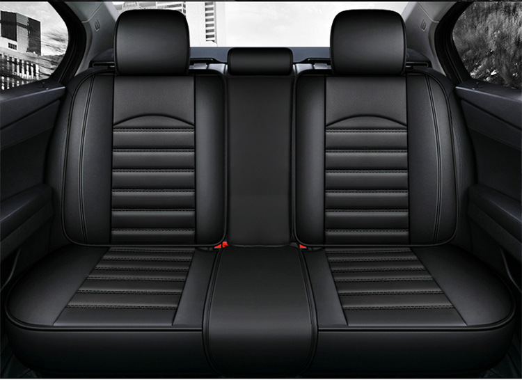 Full-surround car seat cushion four seasons universal full leather seat cover sedan SUV pickup five-seat special seat cushion seat cover