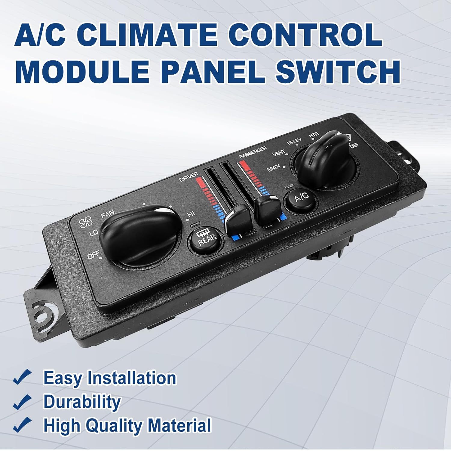 10447470 10308120 599-199 9384734 Air Conditioning Control Panel Suitable for Buick Century